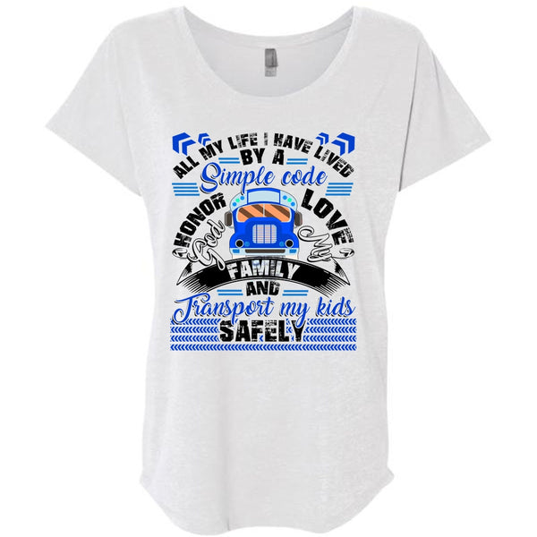 God My Family T Shirt, Transport My Kids Safely T Shirt, Awesome T-Shirts