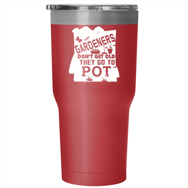 Gardeners Tumbler 30 oz Stainless Steel, Lovely Gift For Gardeners Travel Mug
