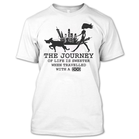 A black t-shirt with the shopify logo