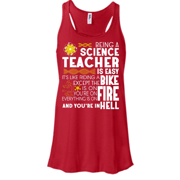 Being A Science Teacher T Shirt, It’s Like Riding A Bike T Shirt, Cool T Shirt