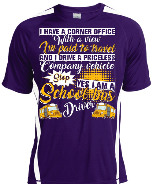 I Am A School Bus Driver T Shirt, I'm Paid To Travel T Shirt, Cool Shirt