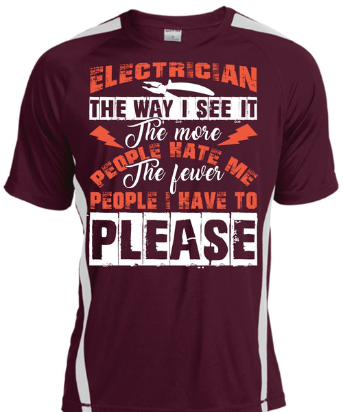 Electrician The Way T Shirt, I Love Electrician T Shirt, Cool Shirt