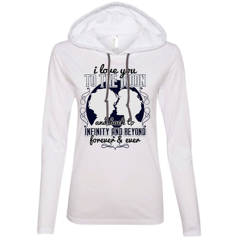 A black t-shirt with the shopify logo