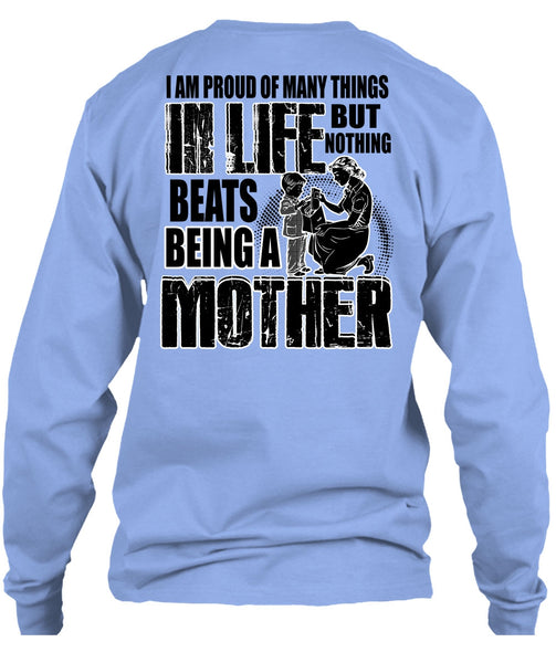 Being A Mother T Shirt, I Love Mom T Shirt