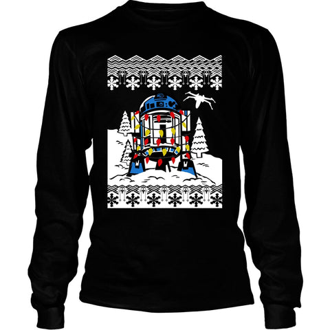 A black t-shirt with the shopify logo