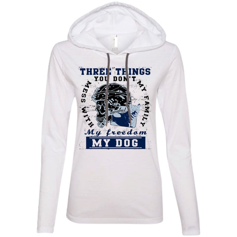 A black t-shirt with the shopify logo