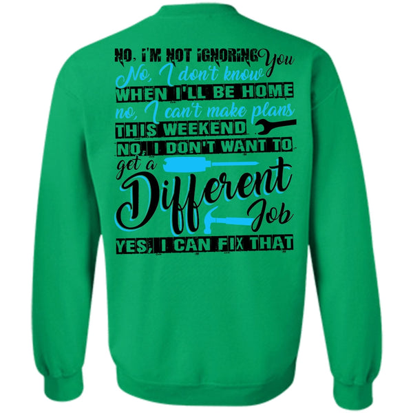 I Love Electrician T Shirt, I Can Fix That Sweatshirt
