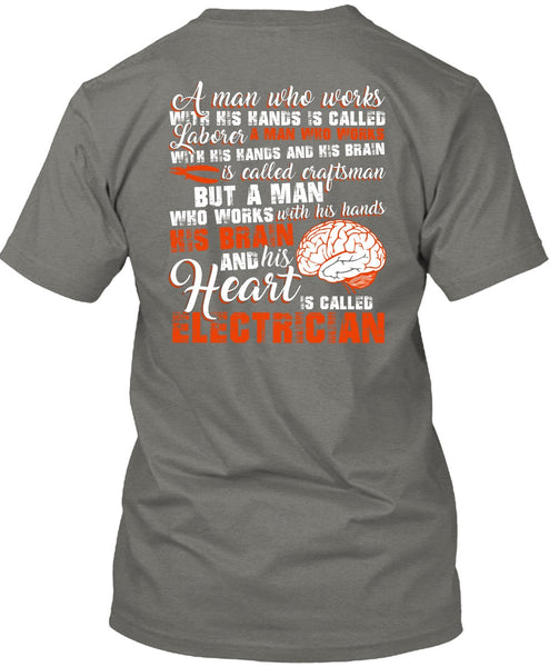 His Heart Is Called Electrician T Shirt, I Love Electrician T Shirt