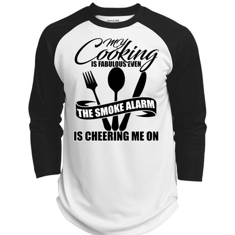 A black t-shirt with the shopify logo