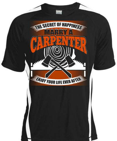 A black t-shirt with the shopify logo