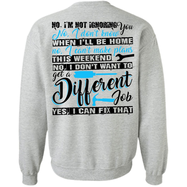 I Love Electrician T Shirt, I Can Fix That Sweatshirt