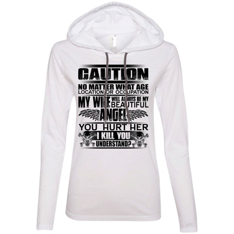 A black t-shirt with the shopify logo