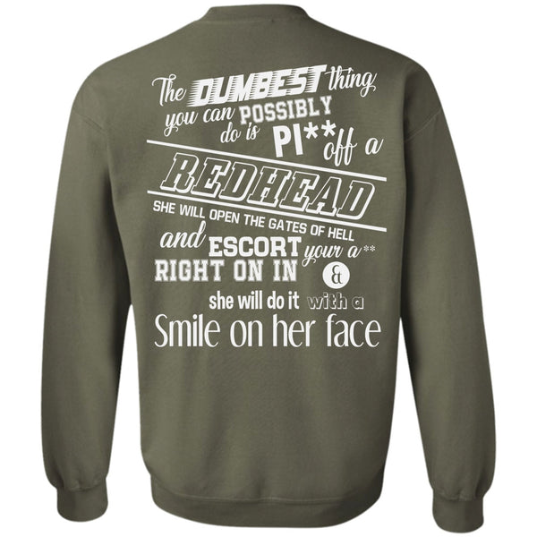 Being A Red Head T Shirt, I Love Hair Stylist Sweatshirt