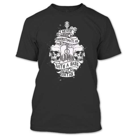 A black t-shirt with the shopify logo