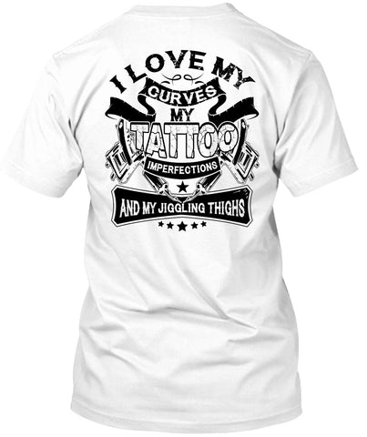 A black t-shirt with the shopify logo