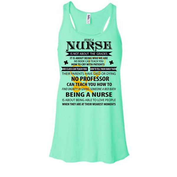Being A Nurse Is Not About The Grades T Shirt, Coolest Nurse T Shirt, Awesome t-shirts