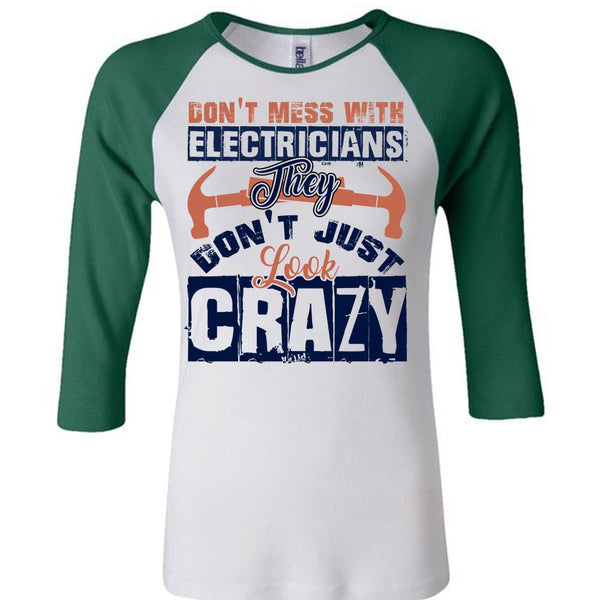 Don't Mess With Electricians T Shirt, I Love Electrician T Shirt, Awesome T-Shirts