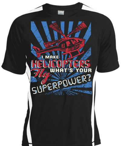 A black t-shirt with the shopify logo