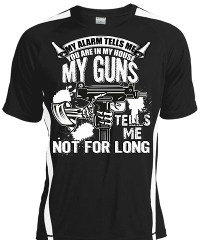 A black t-shirt with the shopify logo