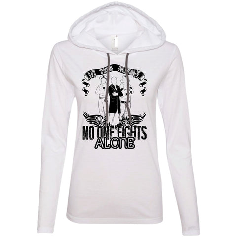 A black t-shirt with the shopify logo