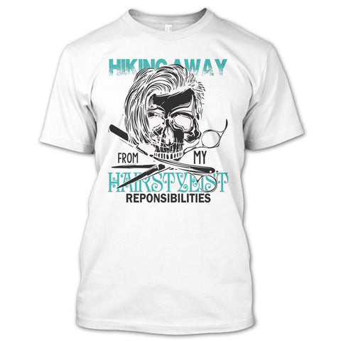 A black t-shirt with the shopify logo