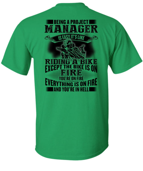 Being A Project Manager T Shirt, I Love Manager T Shirt