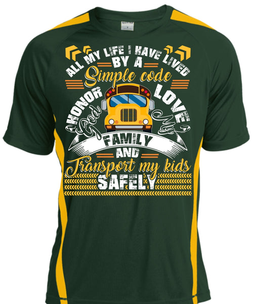God My Family T Shirt, I Love Bus T Shirt, Cool Shirt