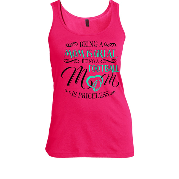 Being A Mom Is Great Shirt, Being A Football Mom Is Priceless Shirt, Sport Shirt