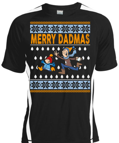 A black t-shirt with the shopify logo