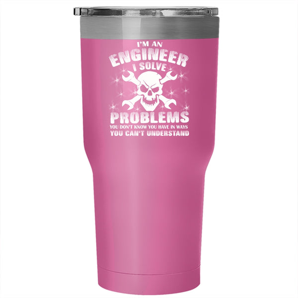 I'm A Engineer Tumbler 30 oz Stainless Steel, Cool Gift For Engineers Travel Mug