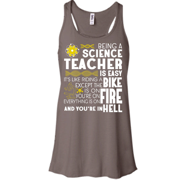 Being A Science Teacher T Shirt, It’s Like Riding A Bike T Shirt, Cool T Shirt