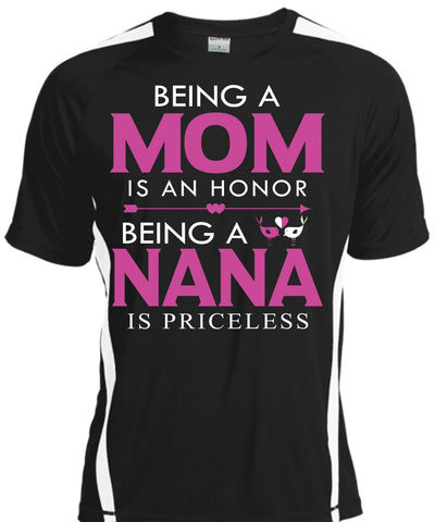 A black t-shirt with the shopify logo