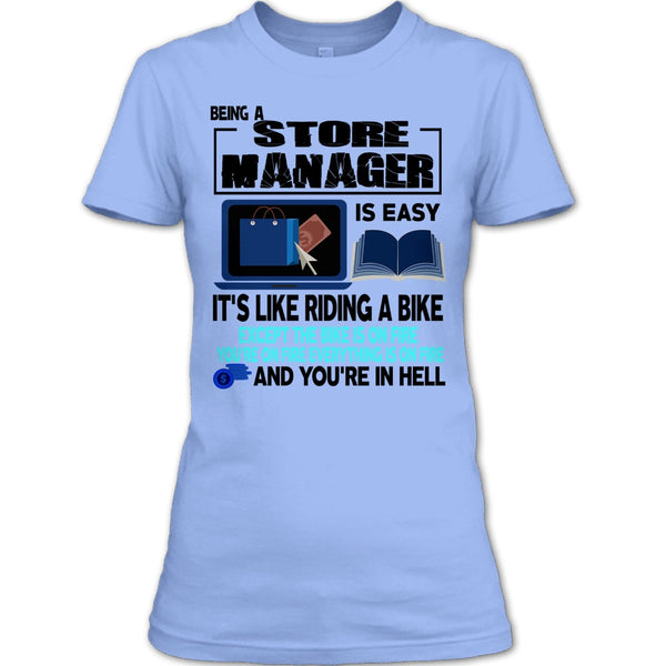 Being A Store Manager T Shirt, Coolest Store Manager T Shirt