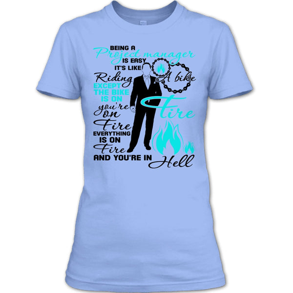 Being A Project Manager T Shirt, Coolest Project Manager T Shirt