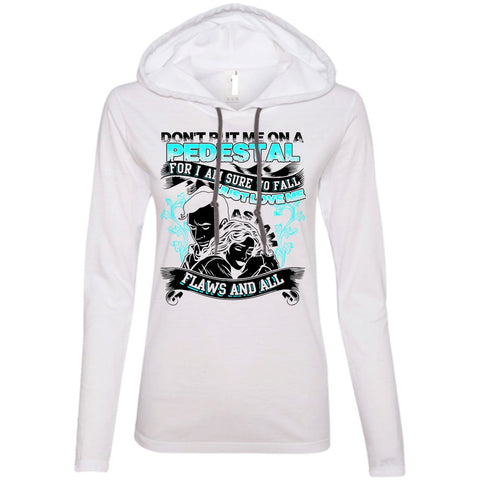 A black t-shirt with the shopify logo