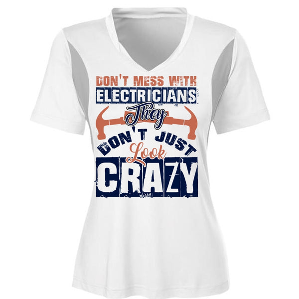 Don't Mess With Electricians T Shirt, I Love Electrician T Shirt, Awesome T-Shirts