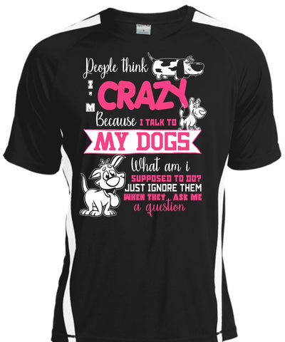 A black t-shirt with the shopify logo