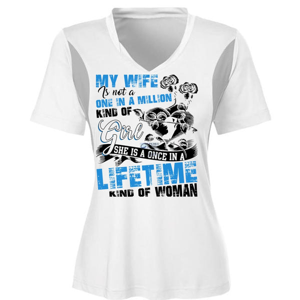 My Wife Is Not A One In A Million Kind Of Girl T Shirt, Being A Wife T Shirt, Awesome T-Shirts