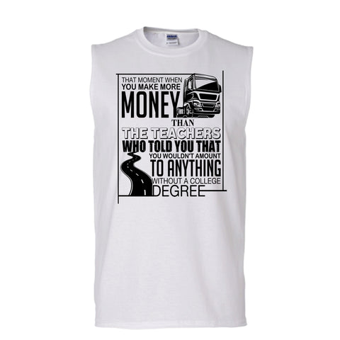 A black t-shirt with the shopify logo