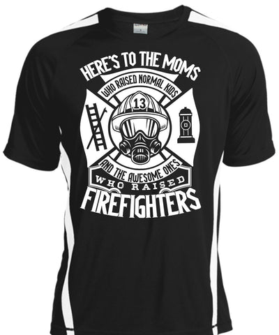 A black t-shirt with the shopify logo