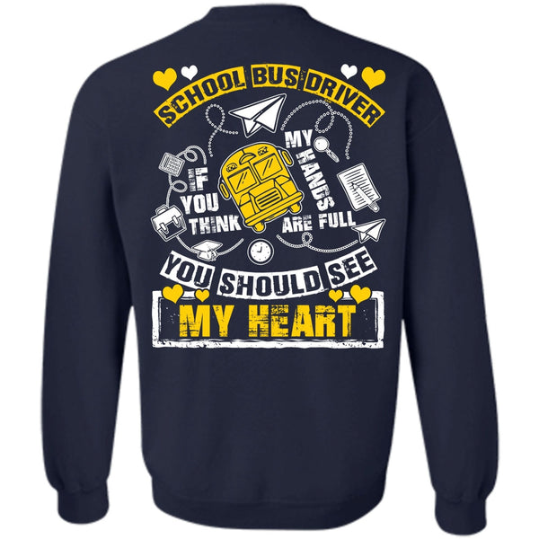 You Should See My Heart T Shirt, I Love Bus Sweatshirt