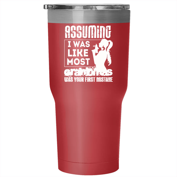 I Was Like Most Grandmas Tumbler 30 oz Stainless Steel, Best Grandma Travel Mug