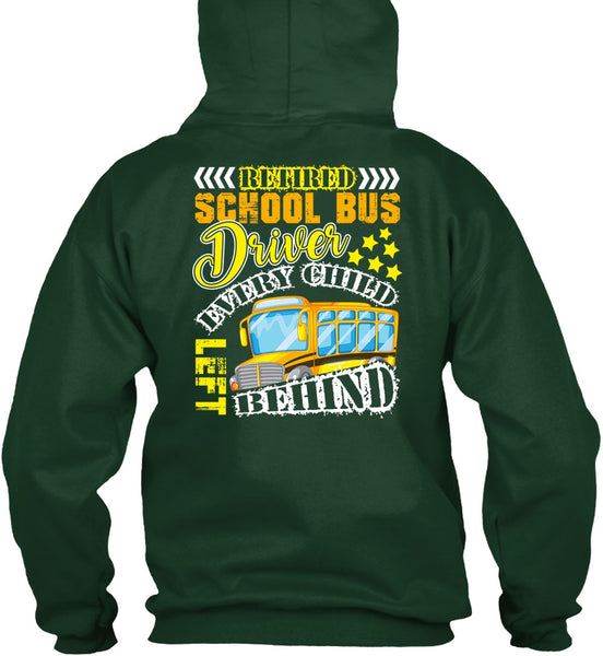 Retired School Bus Driver T Shirt, I Love Bus T Shirt
