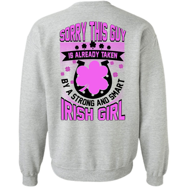 I Love Irish T Shirt, Smart Irish Girl Sweatshirt