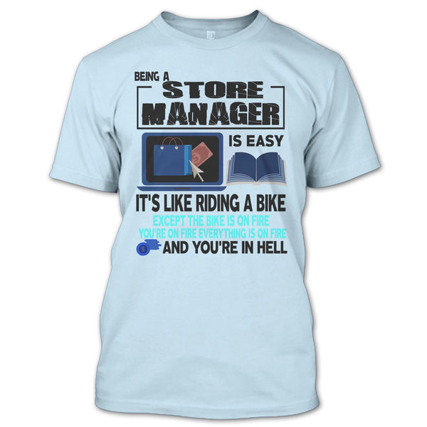 Being A Store Manager T Shirt, Coolest Store Manager T Shirt