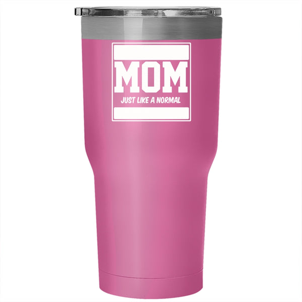 I'm A Camping Mom Tumbler 30 oz Stainless Steel, Funny Camping Travel Mug