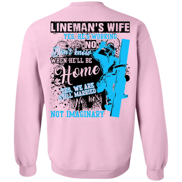 I Love Lineman T Shirt, Lineman's Wife Sweatshirt