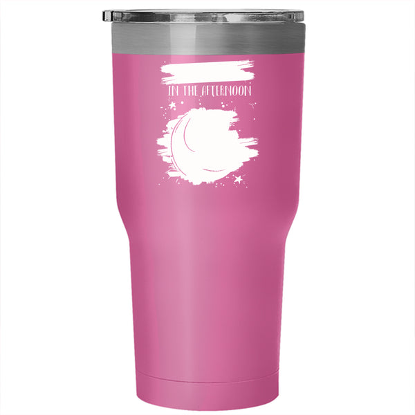 I Love You In The Morning Tumbler 30 oz Stainless Steel, Gift For Couple Travel Mug