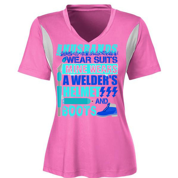 Some Husbands Wear Suits T Shirt, I Love Wife T Shirt