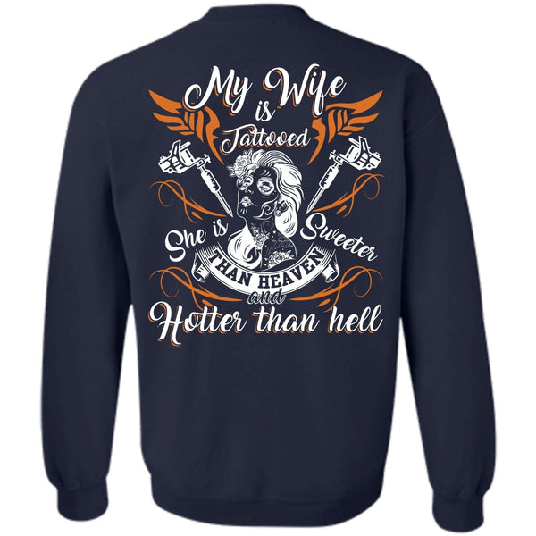 She Is Sweeter T Shirt, I Love Wife Sweatshirt
